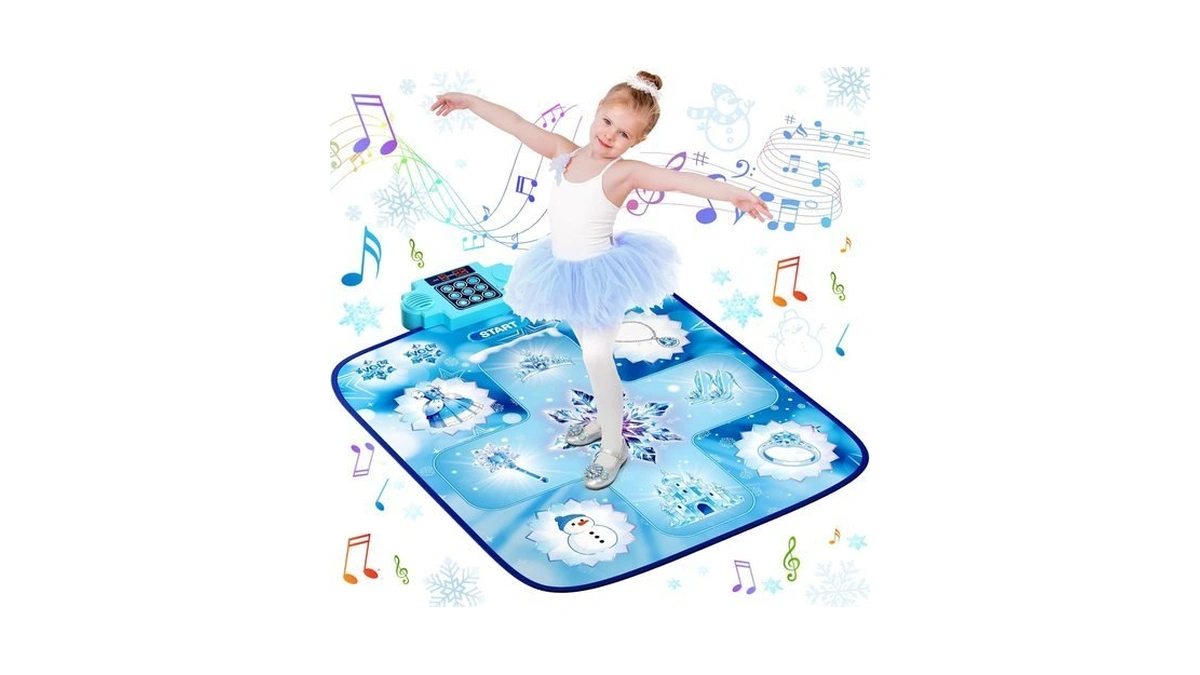 Lzfymxok Dance Mat – 9-button Electronic Music Playmat With 8