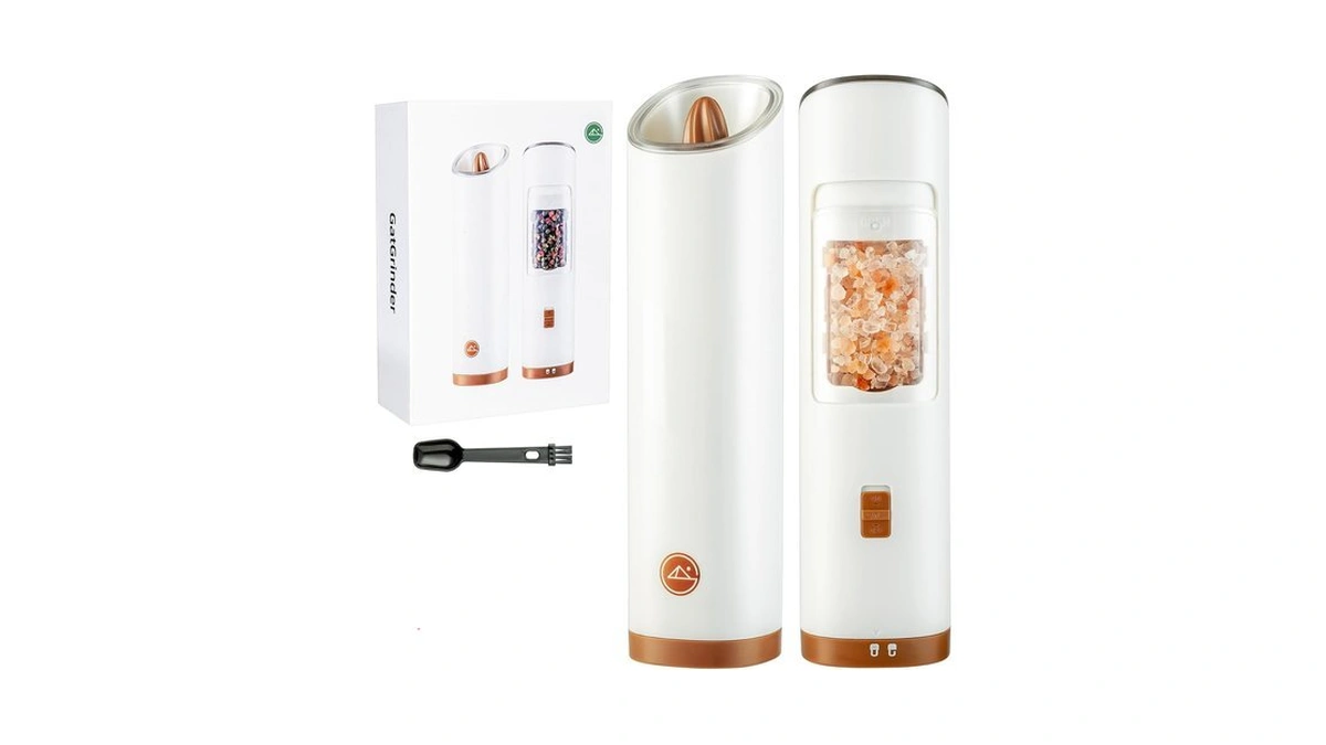 Gatgoods Gravity Electric Salt And Pepper Gri...