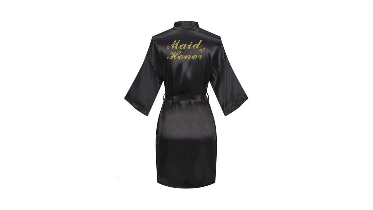 Giova Women Bridal Robe For Bride And Bridesmaid Getting Ready
