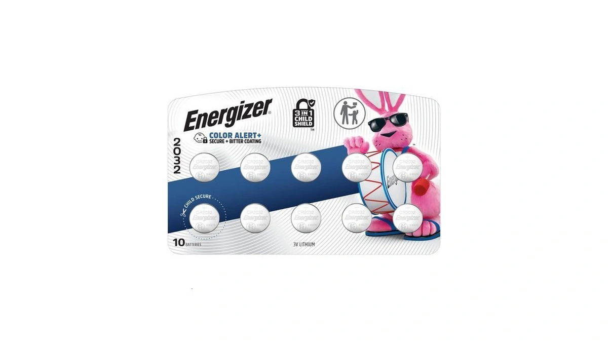 Energizer Cr2032 Batteries (10 Pack), 3v Lithium Coin Batteries