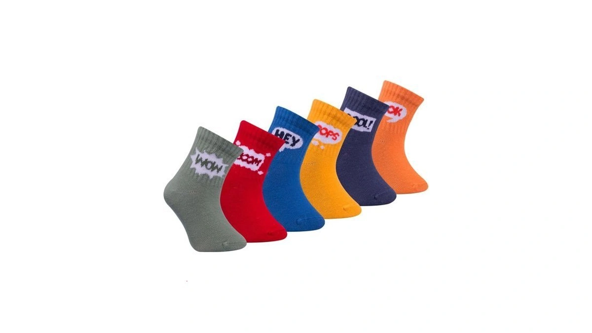 Petit Minou Bella Seamless-toe Turkish Cotton Ribbed Crew Socks -