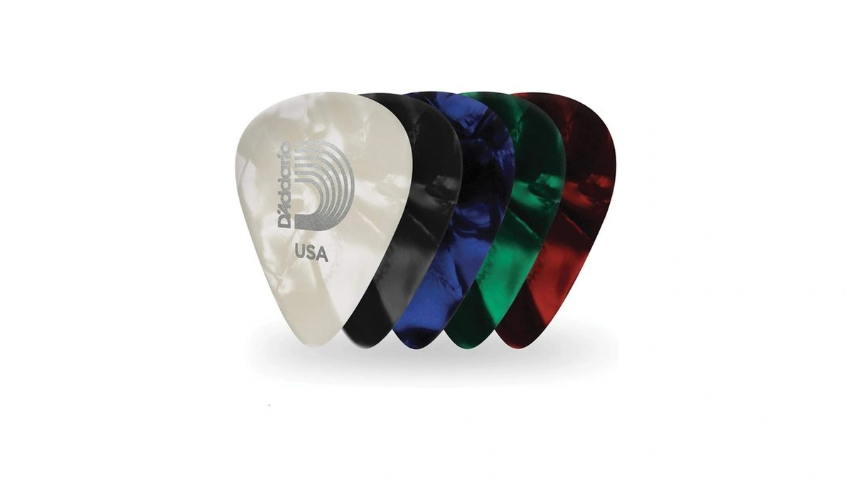 D'addario Celluloid Guitar Picks - Guitar Accessories - Guitar Picks