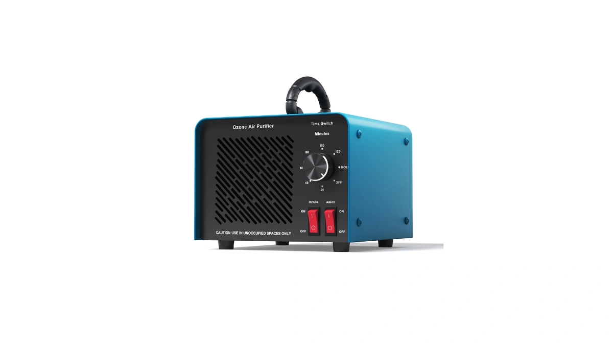 120,000mg/h 0zone Generator High Capacity Ozone Machine & 1 Billion