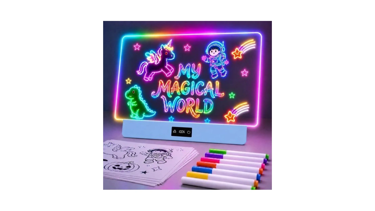 Taemvv 16" Led Drawing Board For Kids Birthday Gifts For