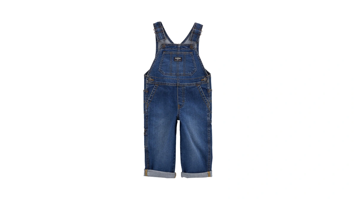 Oshkosh Boys World's Best Overalls, Vintage Denim, 5t