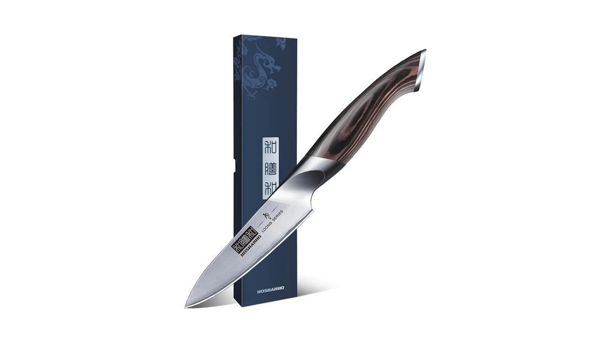 Hoshanho 3.75 Inch Paring Knife, Ultra Sharp Japanese Kitchen Fruit