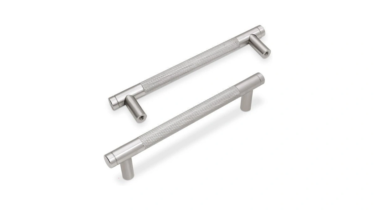Bukobyhe 10 Pack 5inch Brushed Satin Nickel Kitchen Cabinet Handles