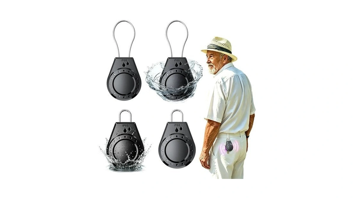 Ultra Sturdy Durable Waterproof Airtag Holder 4 Pack (1:1 For
