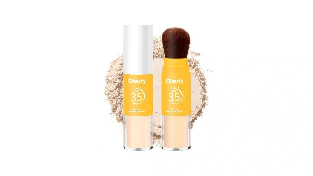 Mineral Powder Sunscreen, Spf Powder 35 Scalp Sunscreen (#02 Medium)
