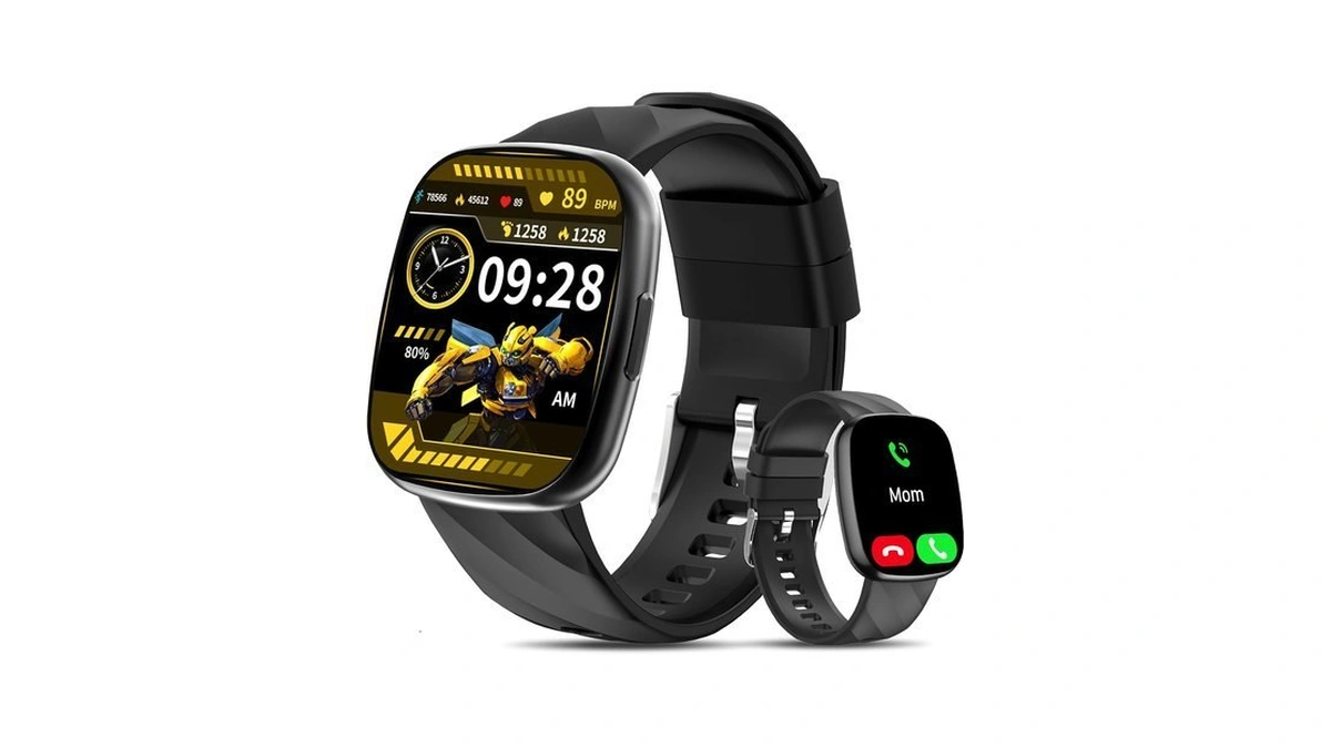 Transformers Kids Smart Watch For Boys & Girls, 1.78" Hd