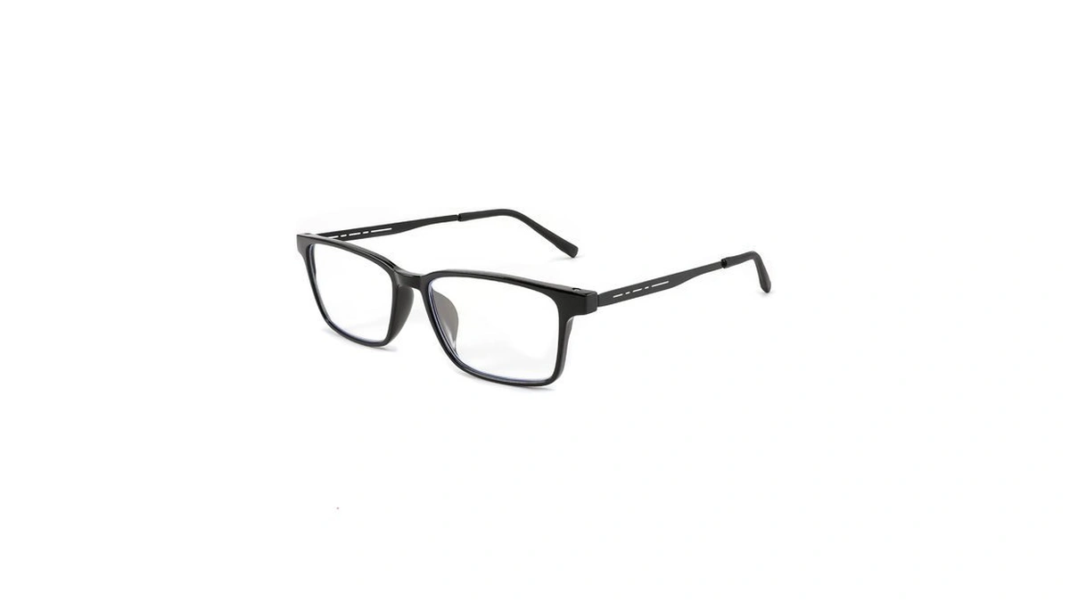 Feisedy Lightweight Tr90 Flexible Titanium B Rectangle Reading Glasses Anti-blue