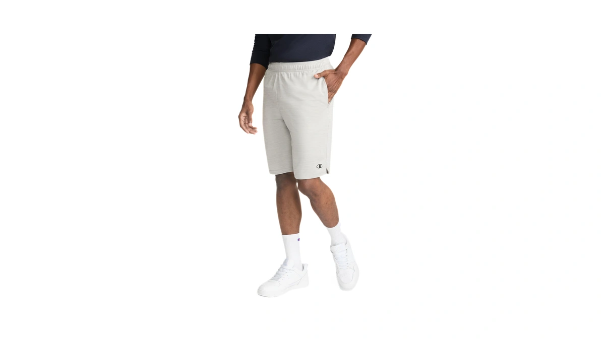 Champion Men's Sport Shorts, Standard Fit, 10 Inch Inseam, Lightweight