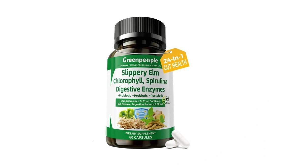 Greenpeople Digestive Enzymes For Women & Men - Gentle Gut