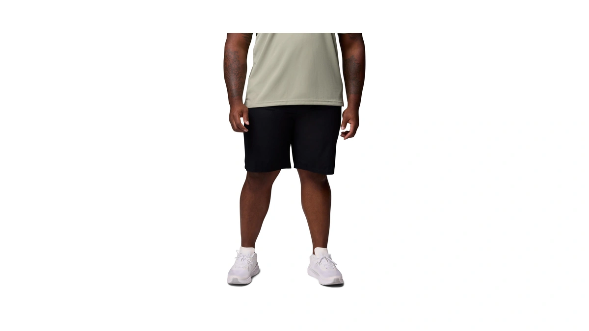 Columbia Mens Washed Out Hiking Short, Black, 40 X 8