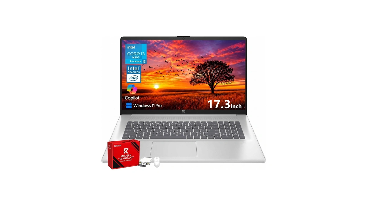 Hp 17 Inch Fhd Laptop Computer For Business & Students