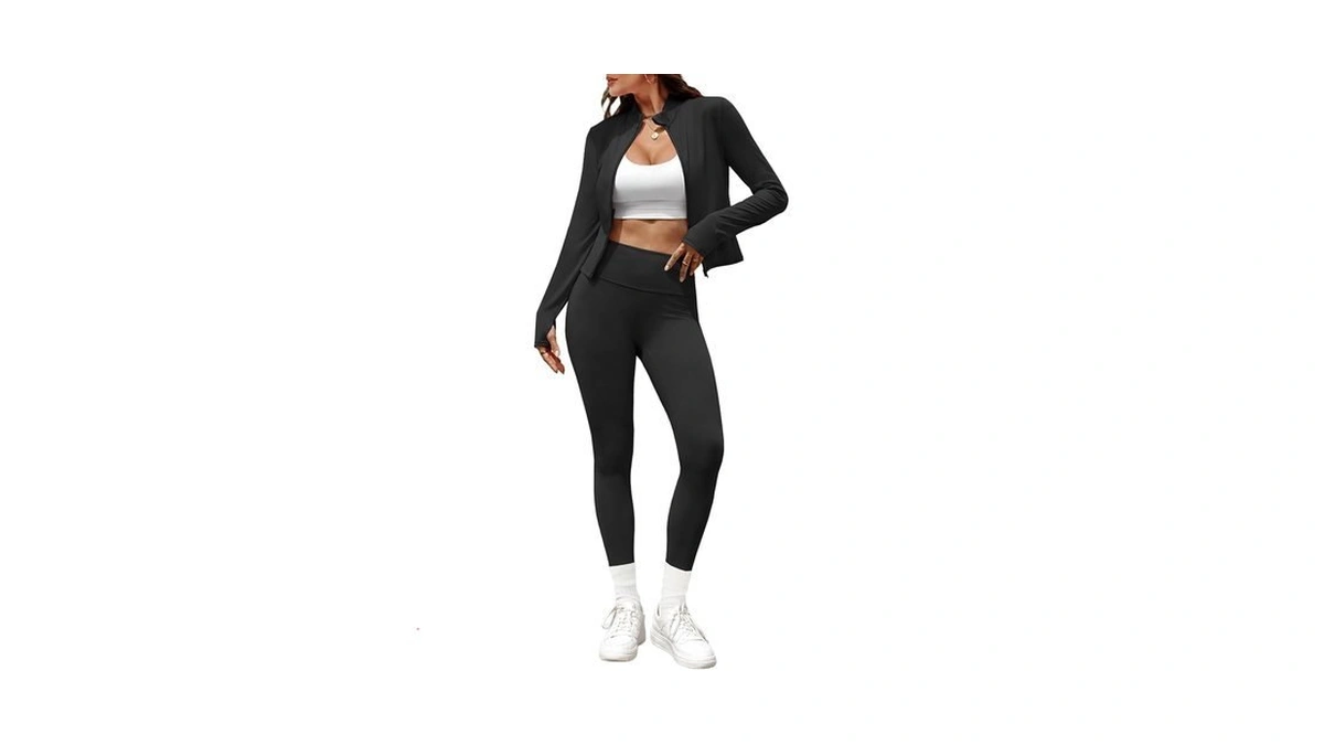 Alaroo 2 Piece Workout Sets For Women Clothing Matching Leggings