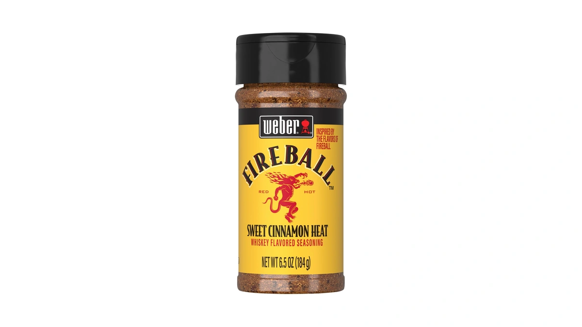 Weber Fireball Whiskey Flavored Bbq Seasoning, 6.5 Oz