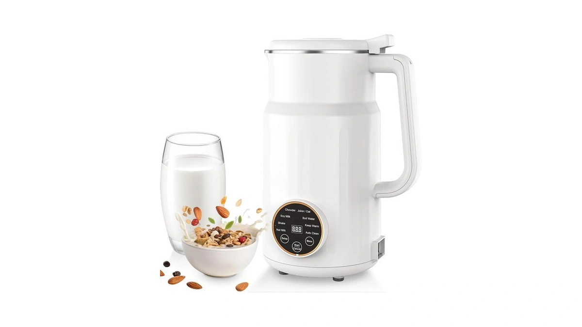 34oznut Milk Maker Machine,10 In 1 Automatic Plant Based Almond