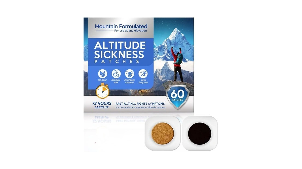 Twmklp Altitude Sickness Prevention Patches, 60 Ct