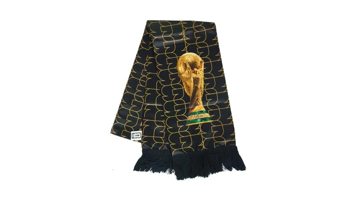 Official Fifa World Cup 2026 Edition Polyester Trophy Scarf