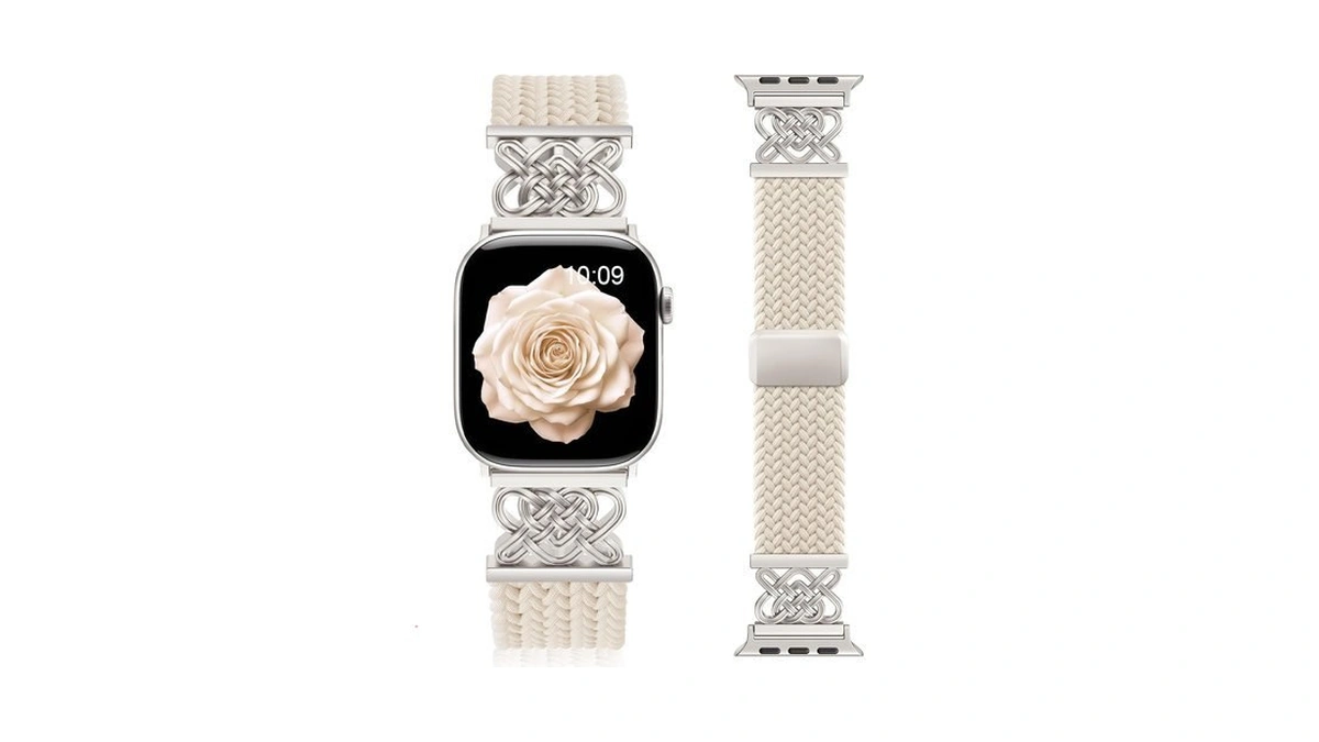 Braided Stretchy Band For Apple Watch Bands 38mm 40mm 41mm