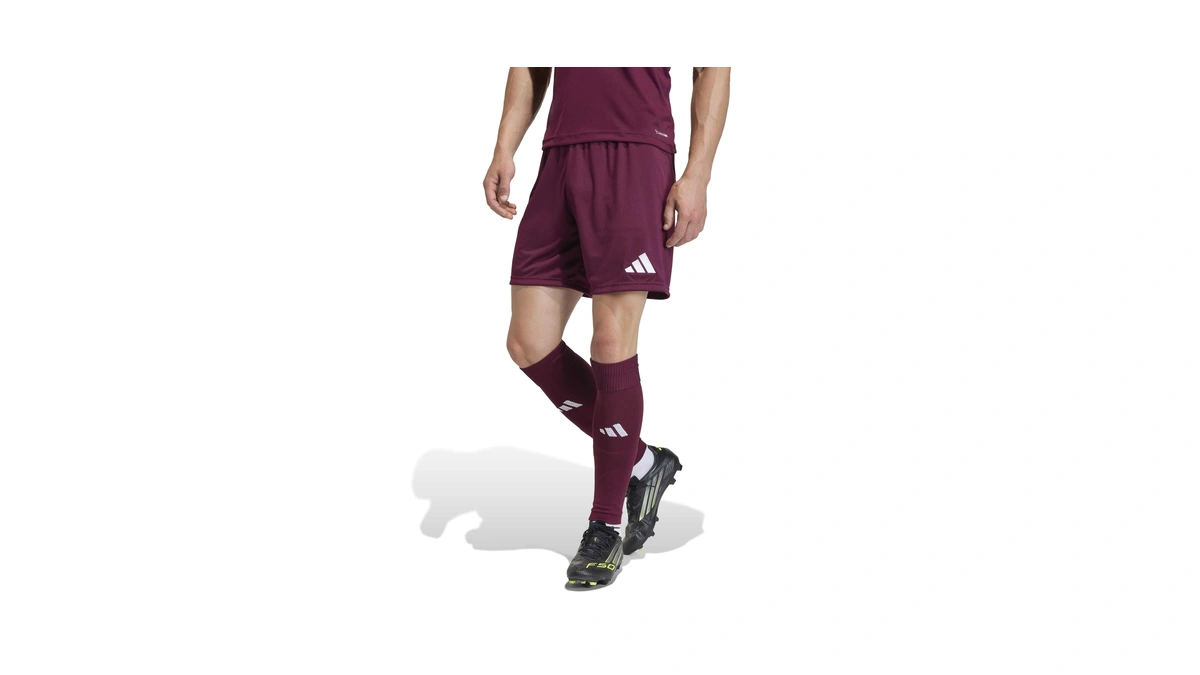 Adidas Men's Entrada26 Shorts Men, Team Maroon/white, 3x-large