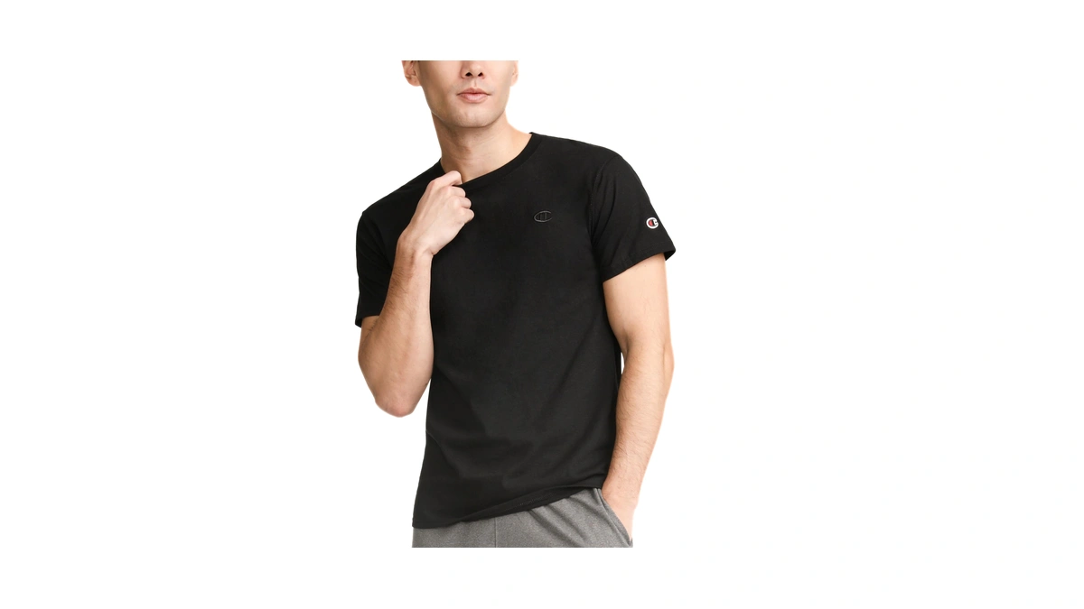 Champion Men Classic Short Sleeve T-shirt Sta...