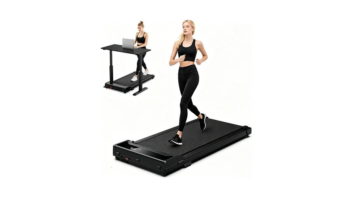 Walking Pad Treadmill For Home - Under Desk Walking And