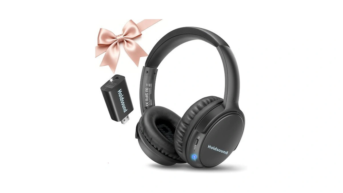Holdsound Bkm400 Wireless Headphones For Tv Watching With Usb Transmitter
