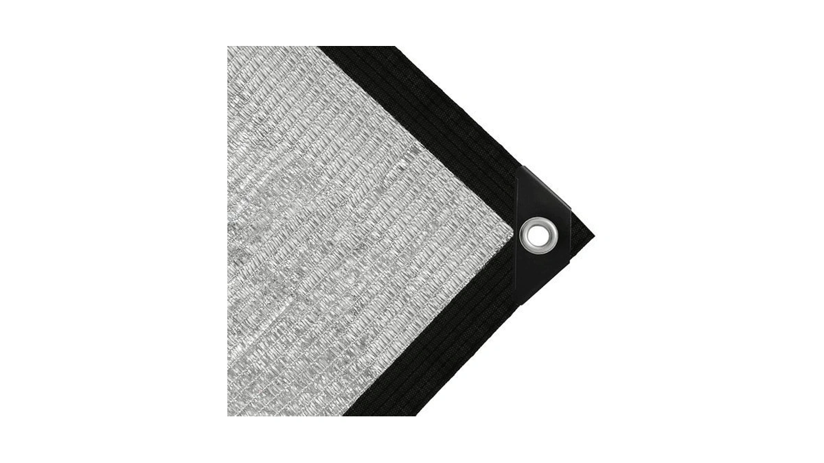 Bxaeyipor Shade Cloth-80% Aluminum Sunblock Neting,durable Mesh Tarp With Grommets,shade