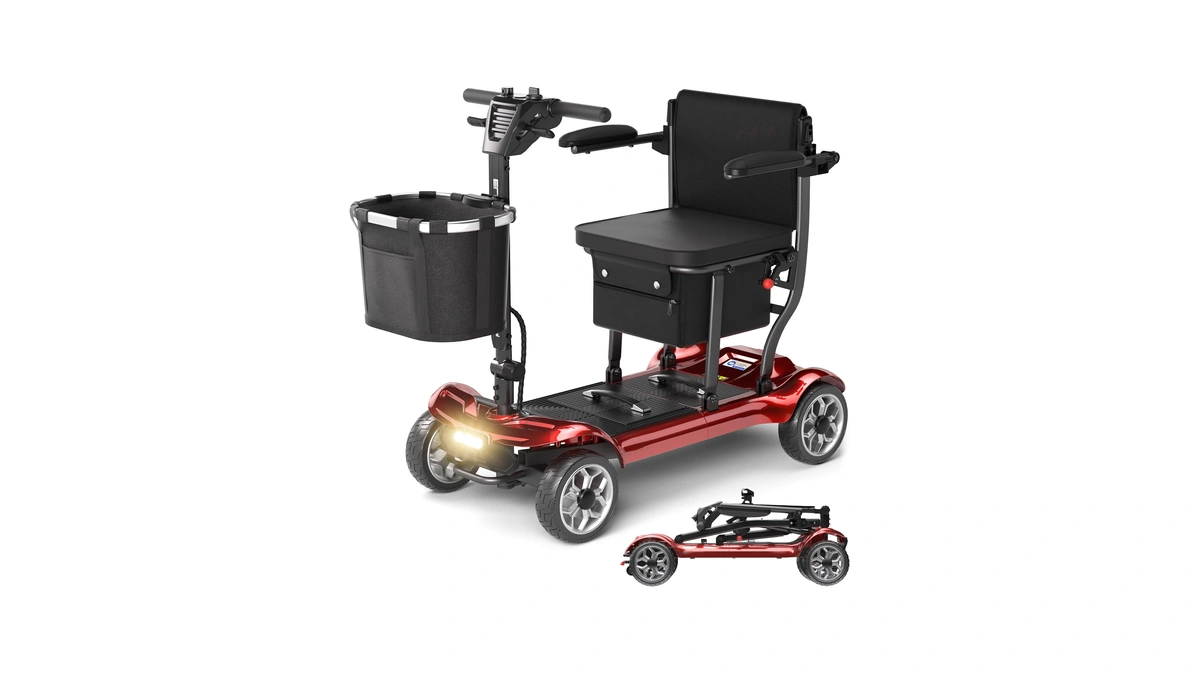 Lightweight Mobility Scooter For Adult & Seniors Cruise & Airline