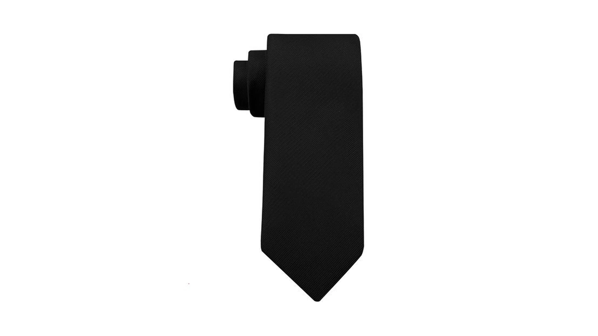 Mantieqingway 3.15" Black Ties For Men, Men's Neck Tie For