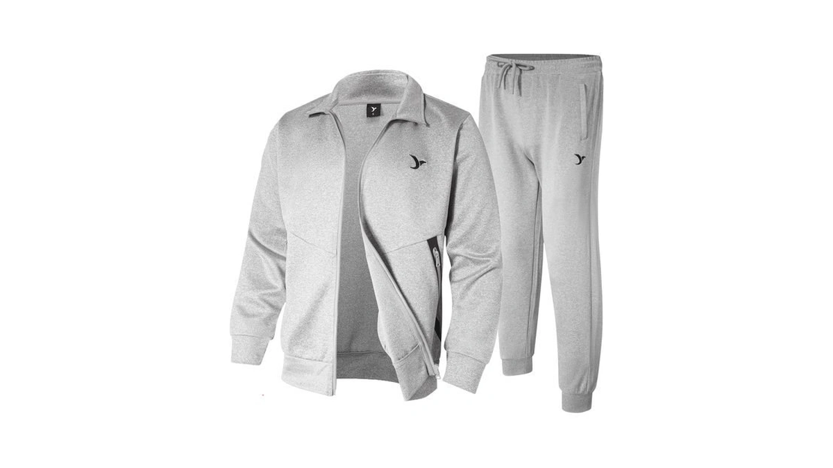 Brimisal Men's Tracksuits 2 Piece Set Long Sleeve Athletic Zip