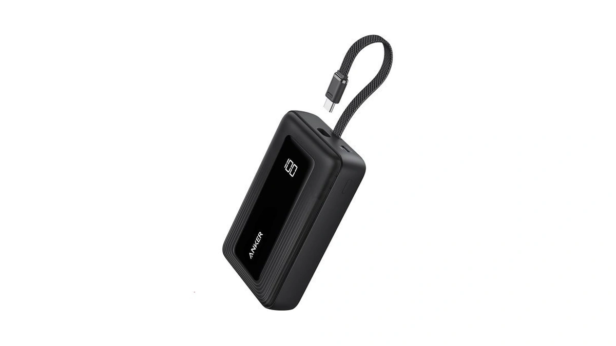 Anker Zolo Power Bank,20,000mah 30w Portable Charger With Built-in Usb-c