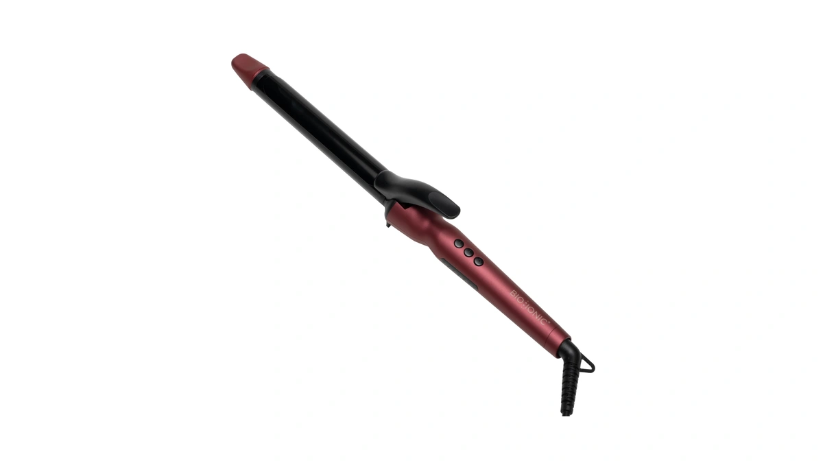 Bio Ionic Long Barrel Curling Iron, Moisture Heat Technology &