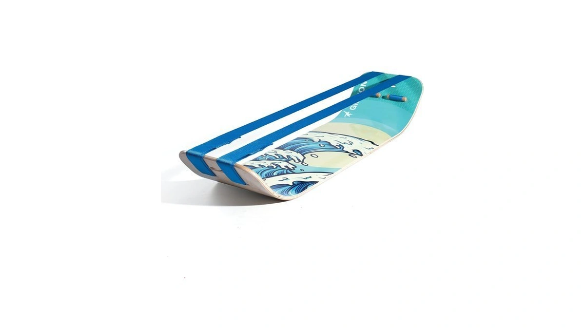 Gibbon Slackboard Plus - 2-in-1 Slackline Balance Board For Adults