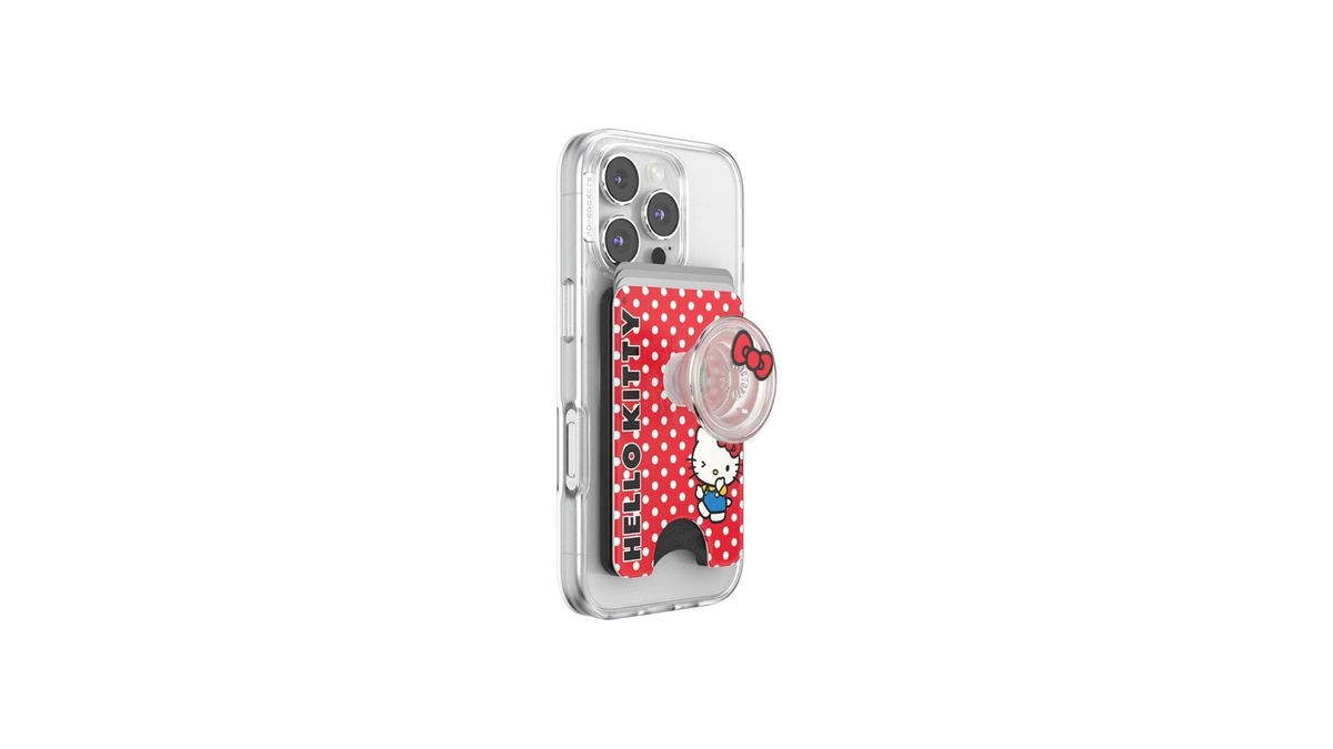 Popsockets Phone Wallet For Magsafe With Grip- Classic Kitty