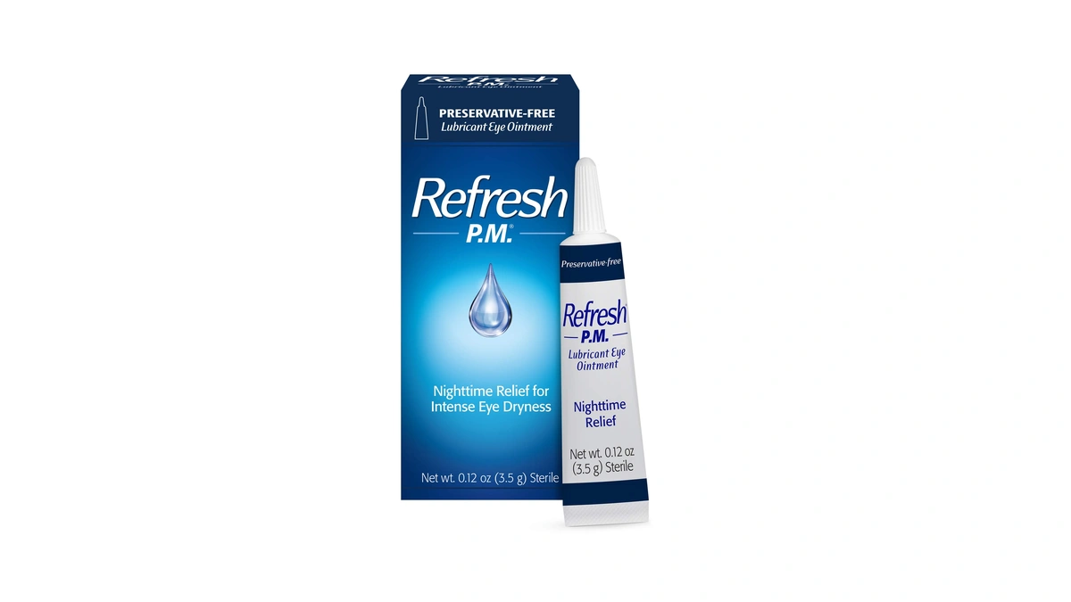Refresh P.m. Preservative-free Lubricant Eye Ointment, 0.12 Oz (3.5 G)