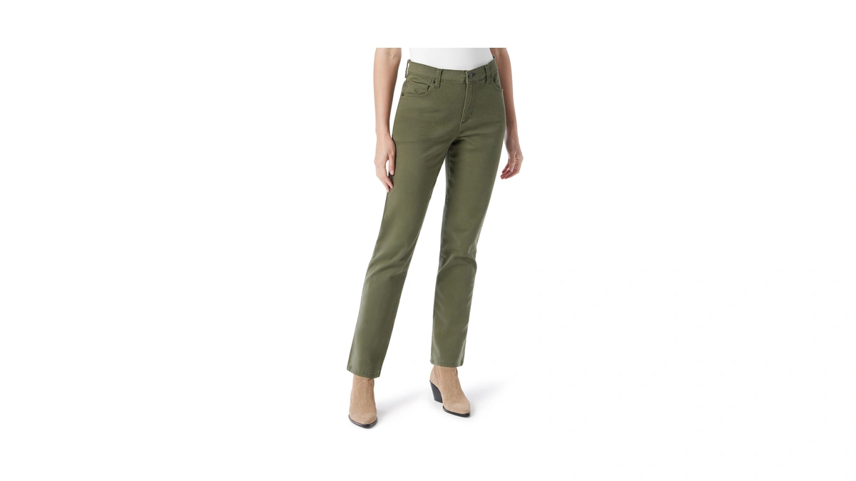 Gloria Vanderbilt Women's Amanda Classic High Rise Tapered Jean Standard