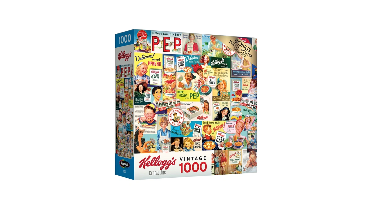 Roseart - Kellogg's - Cereal Ads - 1000 Piece Jigsaw