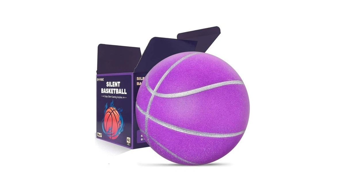 Byynne Silent Basketball Size 7 (29.5") – Noiseless Indoor Basketball
