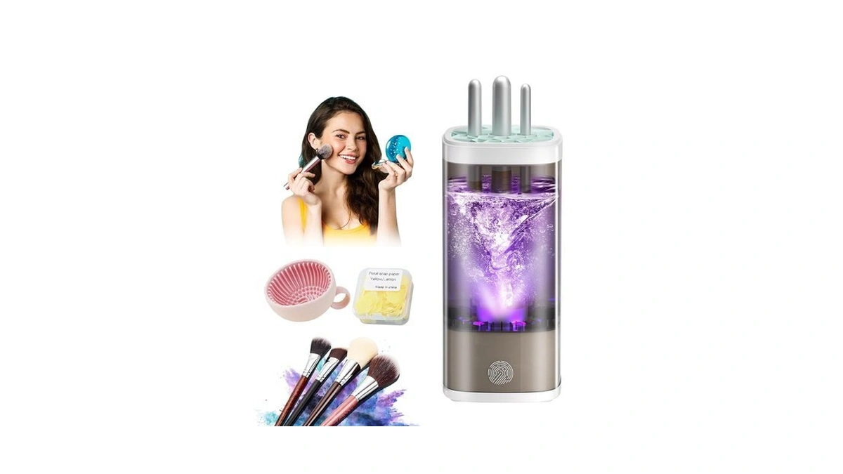 Electric Makeup Brush Cleaner Machine22