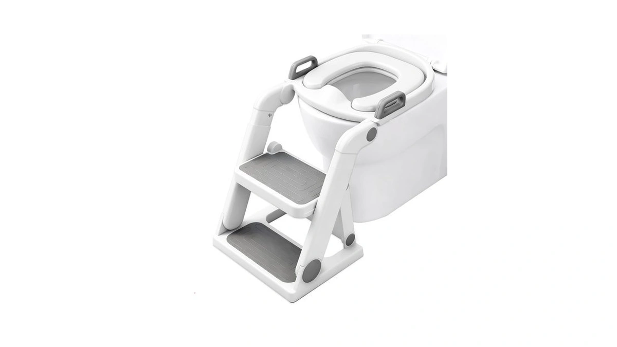 Baby Joyce Potty Training Seat With Ladder, Pre-assembled Toddler Toilet