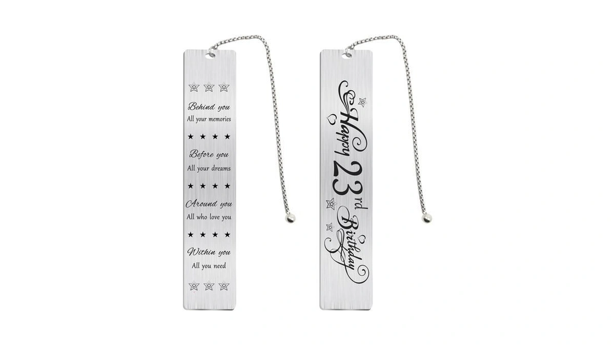 Jzxwan Happy 23rd Birthday Gifts For Women Men, 23 Year