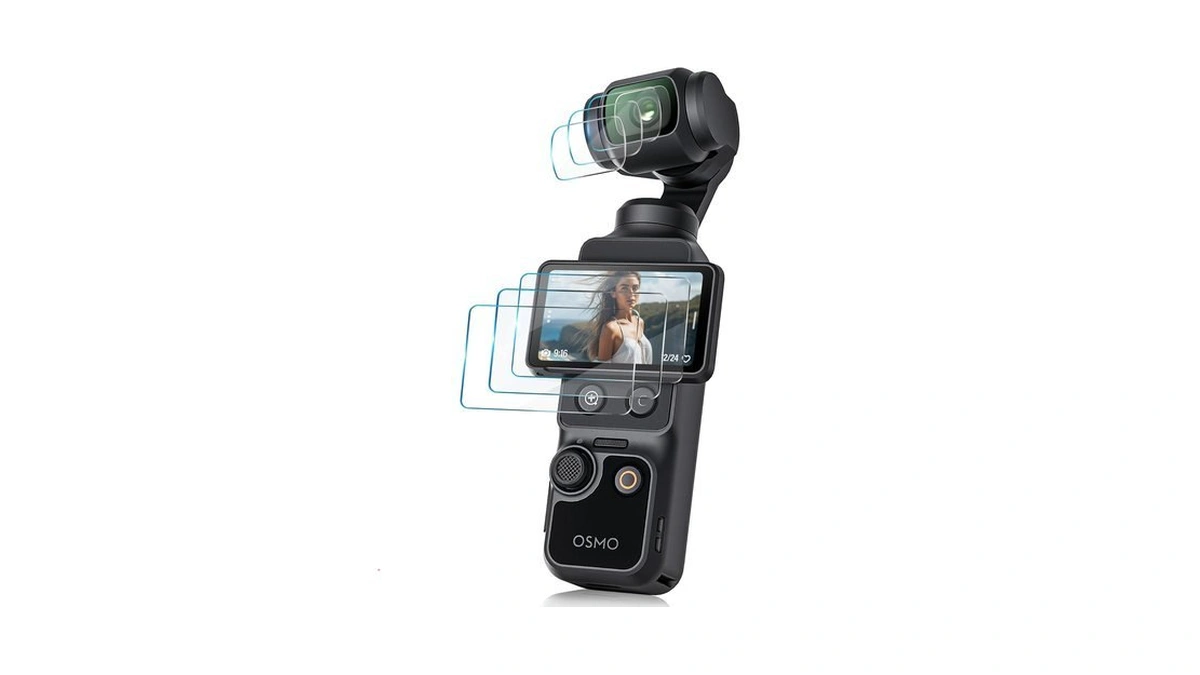 6-pack Tempered Glass Screen Protector For Dji Osmo Pocket 4/3