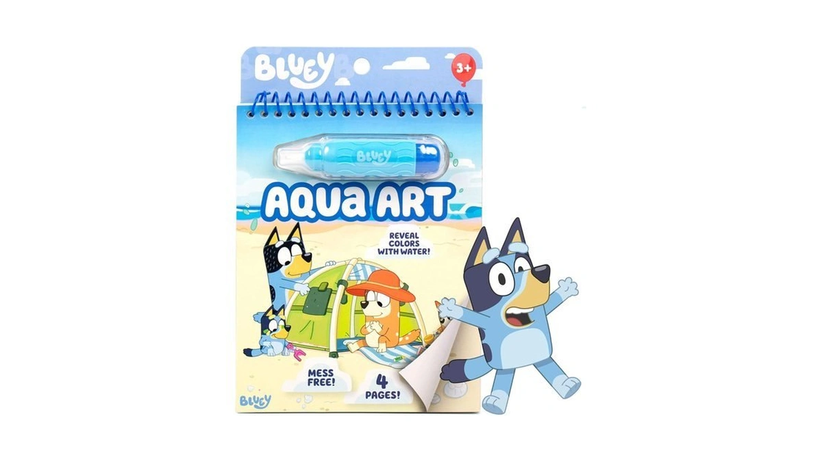 Horizon Group Usa Bluey Aqua Art - Reusable Water Reveal