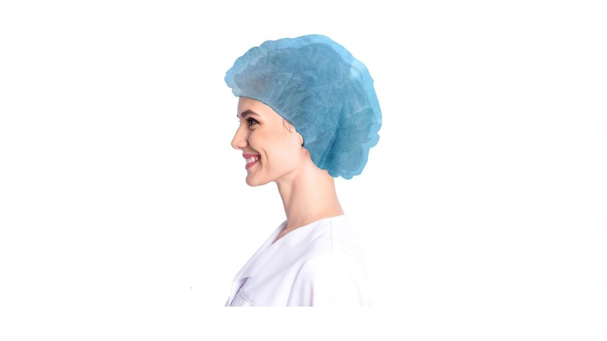 Xpose Safety Black Disposable Bouffant Caps 24 Inch – Hairnets
