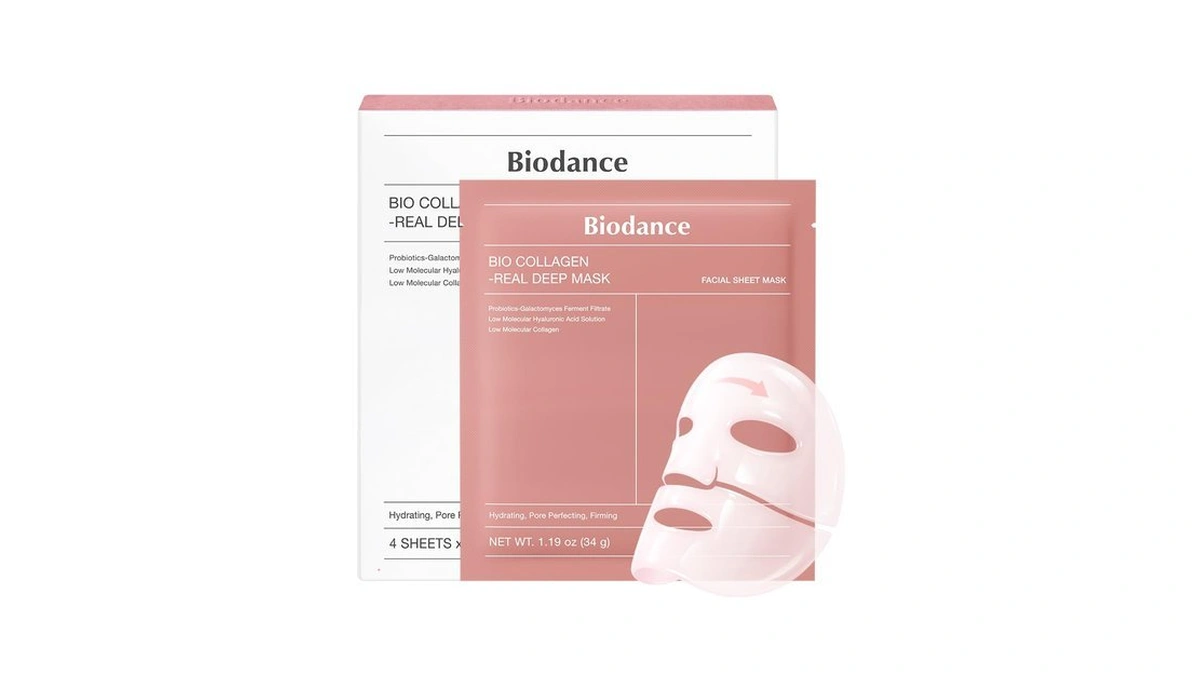 Biodance Bio-collagen Real Deep Mask, Hydrating Overnight Hydrogel Face Mask,
