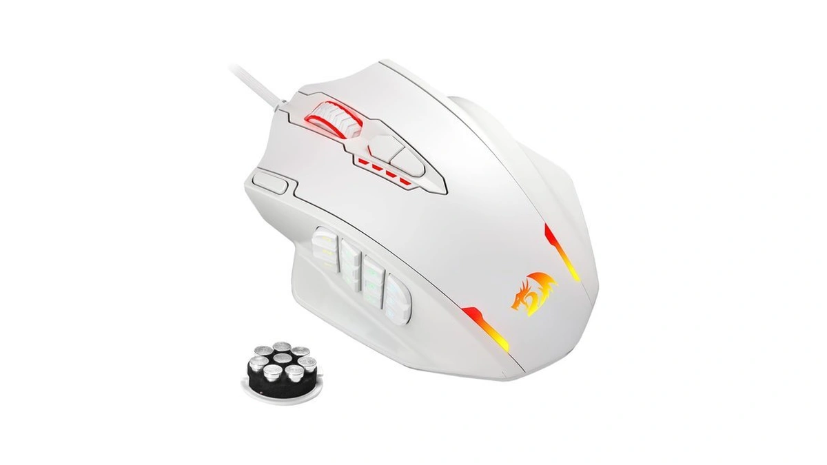 Redragon M908 Impact Rgb Led Mmo Gaming Mouse With 12