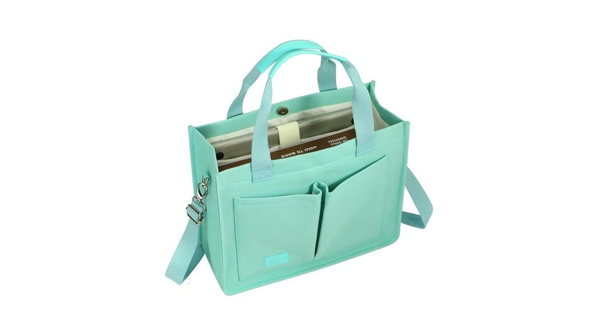 Voova Large Canvas Tote Bag For Women With Shoulder Strap,